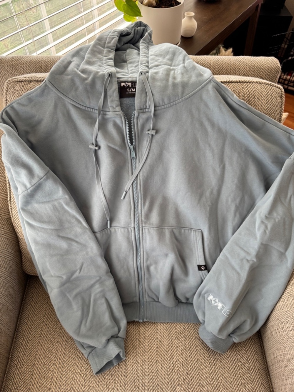 POPFLEX Zip Cloud Hoodie - Blue Storm - S/M - SOLD OUT - Taylor Swift - Picture 9 of 9